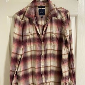 American Eagle Plaid Flannel